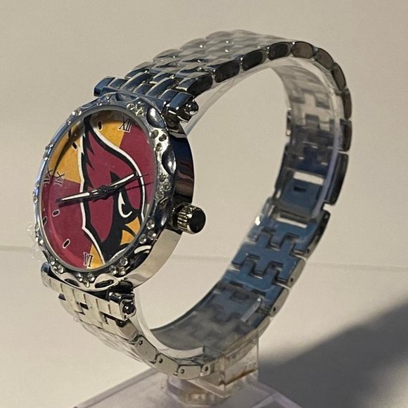 Arizona Cardinals Womens NFL Luxury Stainless-Steel Watch - (RARE) NEW main image 9